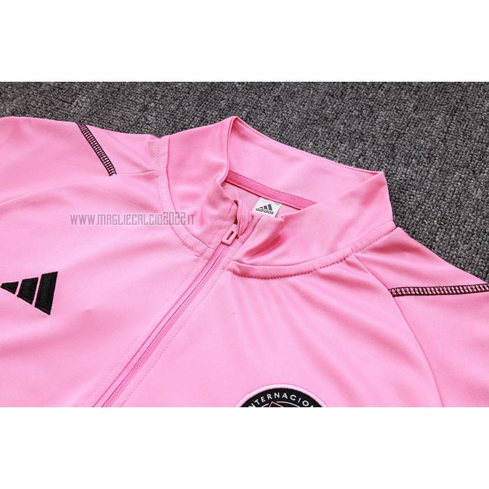 Tuta da Track de Felpa del Inter Miami Bambino 2023-2024 Rosa